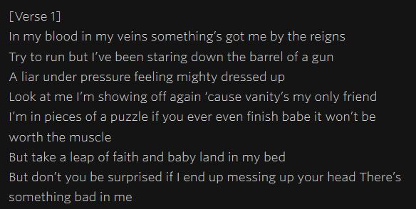 Robin Thicke – Something Bad Lyrics