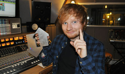 Ed Sheeran Number One Single