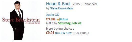 Steve Brookstein - Heart and Soul