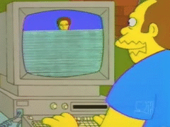 dial up porn The Simpsons