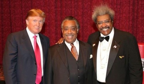 Donald Trump, Al Sharpton, Don King