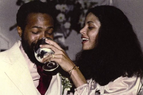 Marvin Gaye and Janis Hunter