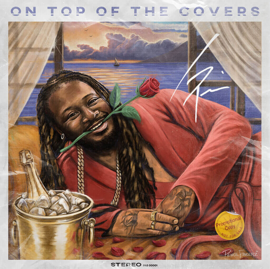 t-pain on top of the covers album cover