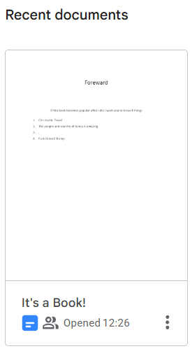 Google Document